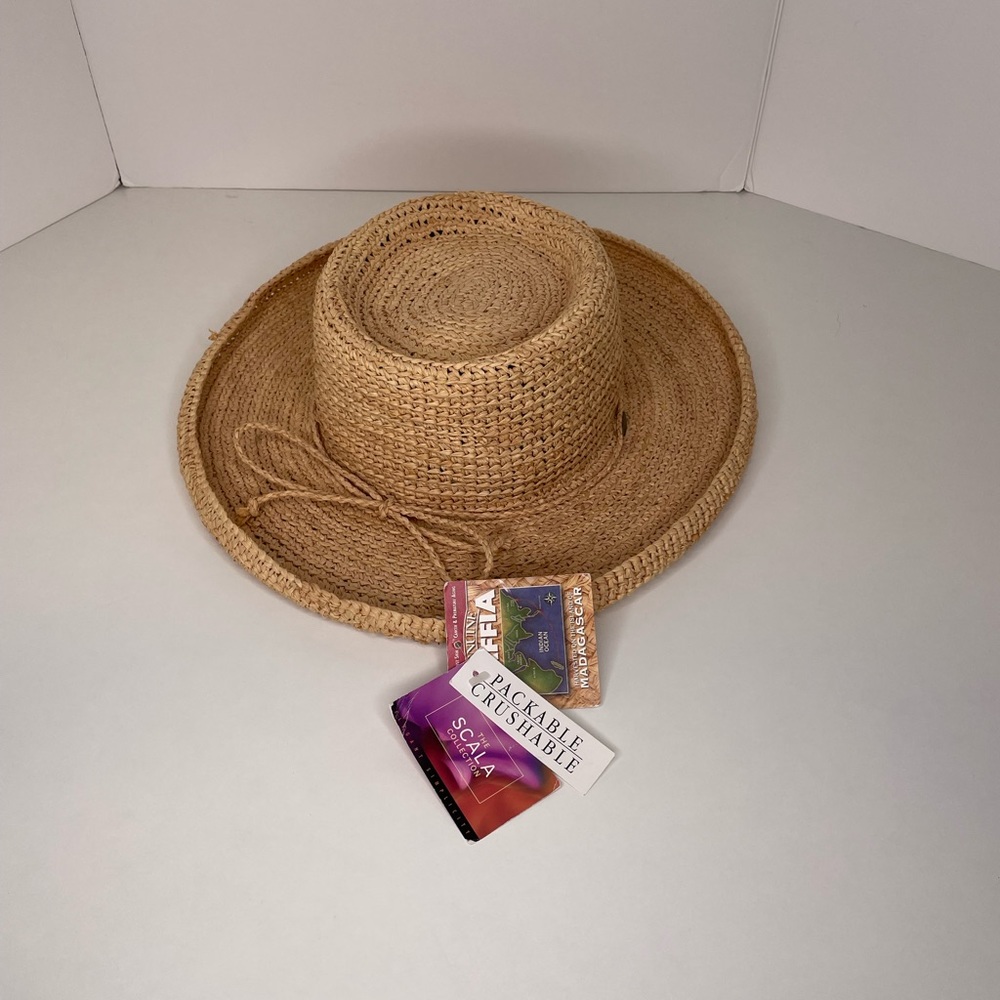 Scala Raffia Ladies Hat - Picture 2 of 6